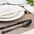 Tribal Cooking Black Flatware serving set - Stainless Steel Silverware Set - 20 Piece - Cutlery Set - Silverware Set Service for 4 - Knives, Fork and Spoon - Dishwasher Safe - Stunning Polished Finish