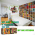 HK Studio Vintage Car Posters - Easy Peel and Stick Indie Posters for Room Aesthetic 90s - Retro Car Poster for Wall Collage Kit 7.8"x11.8" Pack 12