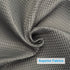 AmazerBath Waffle Shower Curtain, Heavy Duty Fabric Shower Curtains with Waffle Weave Hotel Quality Bathroom Shower Curtains, 72 x 72 Inches (Grey)