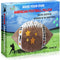 2Pepers Make Your Own American Football Pillow, Arts and Crafts Kit for Kids, Toy Gifts for Boys and Girls Ages 3 4 5 6 7 8 9 10 Years and Up (No Sewing Needed), DIY Stuffed Football Pillow Project.