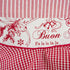 DII Kitchen Ruffled Holiday Apron, One Size, Joyeux Noel