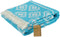 Cozy Maya | 100% Cotton Original Turkish Beach Towel (35" x 67") - Pre-Washed Peshtemal, Pool, Gym, Spa, Hammam, Bath Towel, Eco-Friendly (Blue)