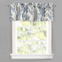 DriftAway Tree Branch Linen Blend Abstract Ink Printing Lined Thermal Insulated Window Curtain Valance Rod Pocket 52 Inch by 14 Inch Plus 2 Inch Header Blue