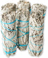 Blue River Sage Smudging & Energy Cleansing Kit with Amethyst, White Sage, Palo Santo, Abalone Shell, Stand & Guide (Regular)