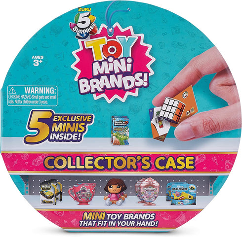 5 Surprise Toy Mini Brands Collector's Case - Store & Display 30 Minis with 4 Exclusive Minis Included by ZURU