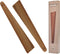 12 inch Teak Wood Spatula for Cast Iron, Small Wood Flipper, Egg Scraper, Flat Wooden Turner, Multipurpose Wood Cooking Utensil, Spatulas Perfect for Flipping, Serving, Scraping & Turning. Set of 2
