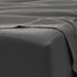 Linen Market Ultra Soft Easy Care Microfiber 16" Deep Pocket Basic 4 Piece Bed Sheet Set with Pillowcases, Gray, King