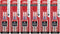 Uni-ball Signo Impact 207 RT Refills, Blue Ink, 1.0 Mm Bold Point, 6 Packs of Refills 65874 =12 refills
