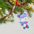 Hallmark Keepsake Christmas Ornament, Year Dated 2021, Granddaughter Snowman on Scooter