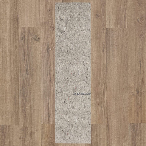 Mohawk Home Dual Surface Rug Pad Utility Solid Grey Rug Pad, 1/4" Thick (2' x 8')