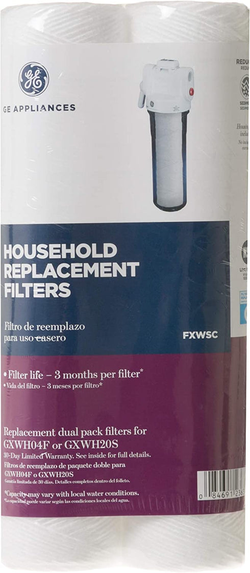 GE FXWSC Water Filter, 1 Count (Pack of 1), White
