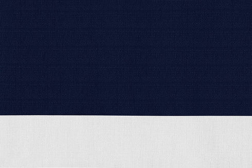 Achim Home Furnishings, Navy/White DRVL14NW12 Darcy Window Curtain Valance, 58" x 14"
