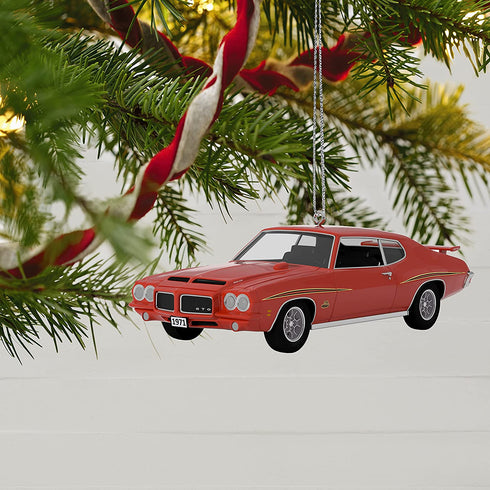 Hallmark Keepsake Christmas Ornament 2021, 1971 Pontiac GTO Judge Classic American Cars, Metal
