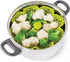MSC International Joie Silicone Vegetable Food Steamer, Adjustable and Collapsible, Expands to 9-Inches