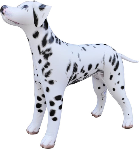 Jet Creations Inflatable Dalmatian Dog 39" Long Stuffed Animals Party Supplies An-DALM, Multicolor