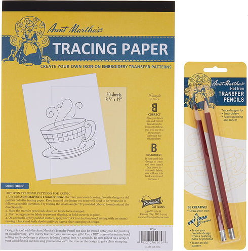 Aunt Martha's Create Your Own Iron-On Pattern Kit