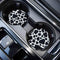 Car Coasters for Drinks Absorbent, Cute Car Coasters for Women & Man,Cup Holder Coasters for Your Car with Fingertip Grip, Auto Accessories for Women & Lady,Snow Leopard Pack of 2?Cow?