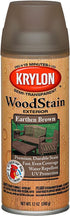 Krylon K03607000 Wood Stain Earthen Brown Spray Stain
