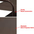 Simple Houseware 3-Tier Shoe Rack Storage Organizer 12-Pair / 20-Pair, Bronze