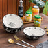 Wisenvoy Pasta Bowls Salad Bowl 32 Ounces Pasta Bowl 8" Serving Bowls Ceramic Salad Bowls Pasta Bowls Set of 4