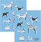 Now Designs Swedish Dishcloth, Set of 2, Dog Days 2 Count