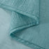 MUMFAS 10Ft 2 Pieces Teal Chffion Sheer Table Runner 34x122 Inch for Rustic Wedding Decor, Bridal Shower, Baby Shower, Boho Summer Outdoor Tea Party Birthday Chiffon Table Cloth Fabric Supplies