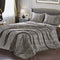 Vonty Satin Sheets Twin Silky Soft Satin Bed Sheets Leopard Print Satin Sheet Set, 1 Deep Pocket Fitted Sheet + 1 Flat Sheet + 1 Pillowcases