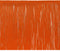 Trims by the Yard 4" Chainette Fringe Trim | Orange | (5 yard cut)