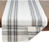 SARO LIFESTYLE Cotton Plaid Design Table Runner