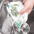 Reusable Paper Towels by Eco Buzz - Washable, Paperless, Zero Waste, 10 pack, for Kitchen, Thick and Strong Paperless Towel - Eco Friendly, 100% Cotton Absorbent Cloth Napkins