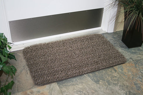 CLEAN MACHINE 10376909 High Traffic Astroturf Dirt Trapper Doormat, 17.5" x 29.5", Desert Taupe