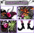 Lulu Home Halloween Wreath, 30 LED Purple Lighted Front Door Wreath with Witch Hat Leg Mesh Decor, Battery Operated Halloween Wired Ribbon Wreath Artificial Door Wreath Hanging Ornament, NOT PRELIT