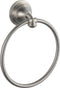 DELTA Linden Towel Ring, Stainless, Bathroom Accessories, 79446-SS, 2.56 x 6.5 x 7.87 Inches