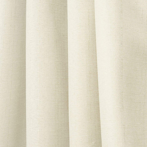 Exclusive Home Curtains EH8092-16-2108G Loha Linen Grommet Top Curtain Panel Pair, 54x108, Ivory, 2 Count