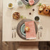 DII Kitchen Essentials Everyday French Stripe Tabletop Collection, Tablecloth, 60x104, Taupe/Nautical Blue