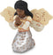 Elements in Faith Ebony Angel Figurine by Pavilion, 3-1/2-Inch, Praying