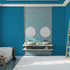 Microblend Interior Paint and Primer - Blue/Azuresque, Gloss Sheen, Quart, Premium Quality, High Hide, Low VOC, Washable, Microblend Cabo Collection