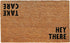 Calloway Mills 100511729 Hey There Doormat, 17" x 29", Natural/Black