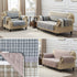Barefoot Bungalow Gold Rush Slipcover, Loveseat, Gray