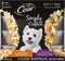 Cesar Simply Crafted Adult Soft Wet Dog Food Meal Topper Variety Pack, Chicken, Duck, Purple Potatoes, Pumpkin, Green Beans & Brown Rice and Chicken, Carrots, Barley & Spinach, (8) 1.3 oz. Tubs