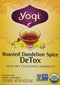 Yogi Roasted Dandelion Spice Detox Tea Bags 16 oz