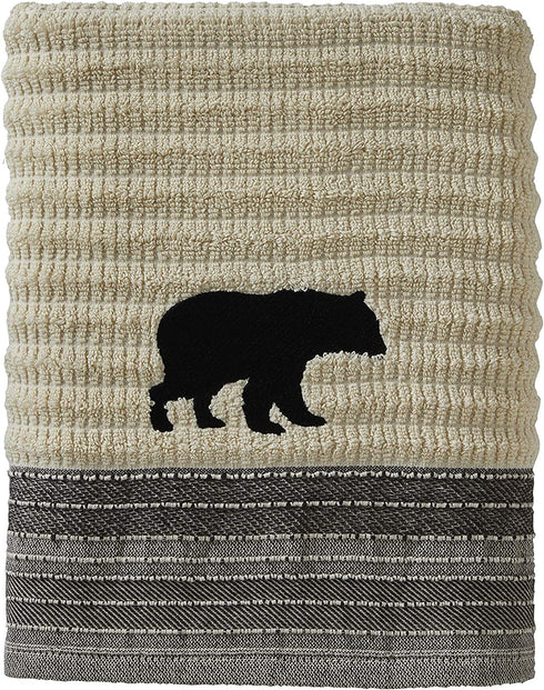 SKL Home Aspen Lodge Bath Towel, Wheat
