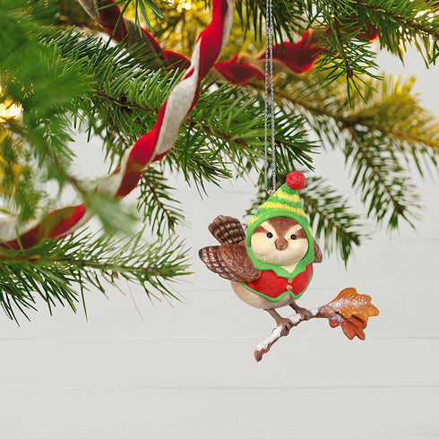 Hallmark Keepsake Christmas Ornament 2021, Cozy Critters Sparrow