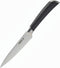 Zyliss Comfort Pro 4.5" Serrated Paring Knife - Ice Hardened German Steel Kitchen Cutlery , Black/Stainless Steel
