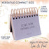 RYVE Motivational Calendar - Daily Flip Calendar with Inspirational Quotes - Inspirational Desk Decor for Women, Office Decor for Women, Motivational Gifts for Women, Inspirational Gifts for Women