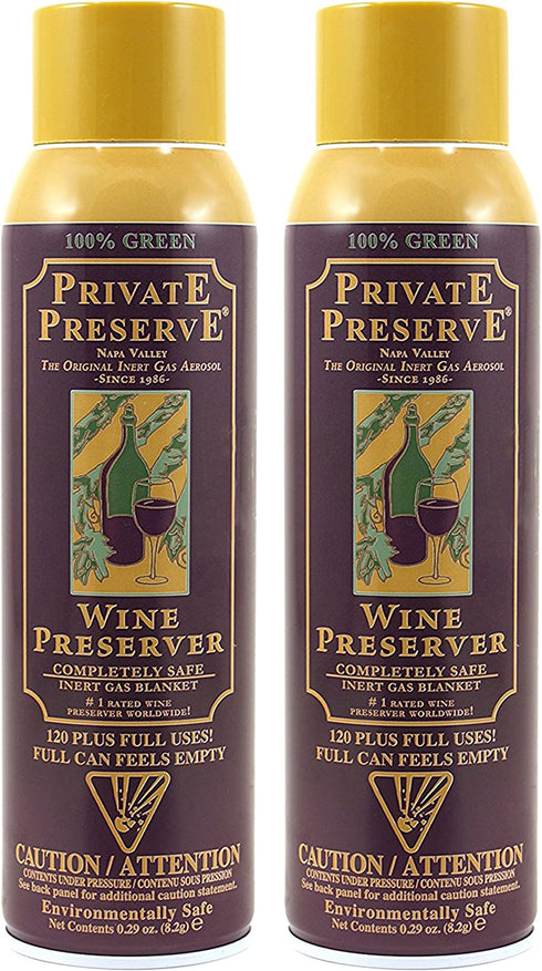 Private Preserve Wine Preservation System, Set Of 2