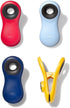 OXO Good Grips Collection Bag Clip, 4 Piece All-Purpose Set, Red/Orange/Green/Blue