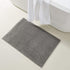 Amrapur Overseas 100-Percent Turkish Cotton Bath Rug Grey