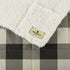 Woolrich Down Alternative Plaid Throw Premium Soft Cozy Spun for Bed, Couch or Sofa (50x70, Linden Tan)