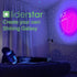 Glow in The Dark Stars and Full Moon 472 Wall Decals Big Moon Decoration for Kids Bedroom ,Galaxy Space Outer Theme ,for Ceiling ,Perfect Gift for Boys and Girls